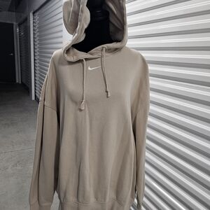 Nike Womens Beige Hoodie